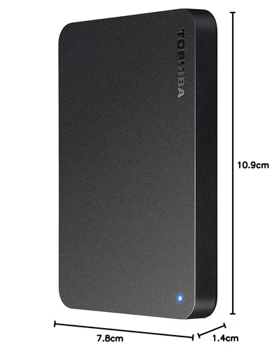 TOSHIBA, Toshiba Canvio Basics 1TB Portable External HDD - USB 3.2  