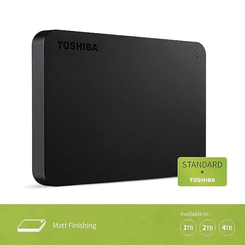 TOSHIBA, Toshiba Canvio Basics 1TB Portable External HDD - USB 3.2  
