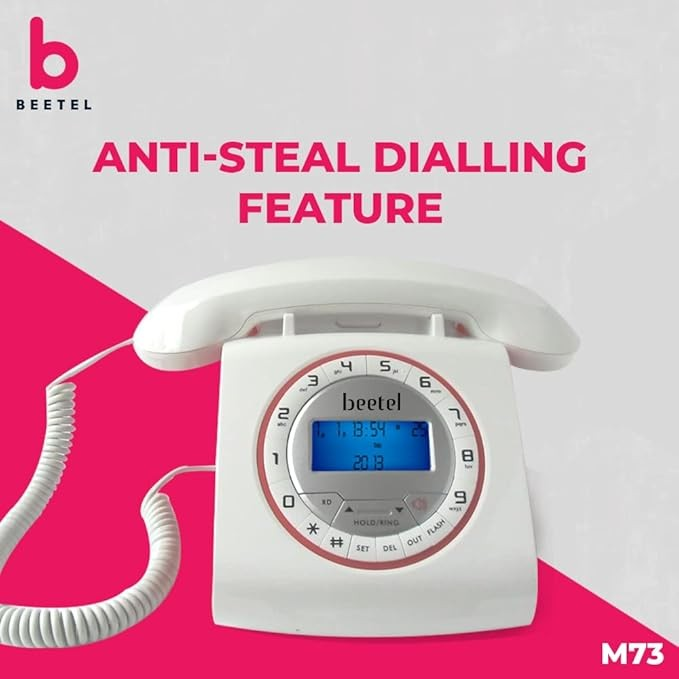 Beetel M73N , Beetel M73N Caller ID Corded Landline Phone  