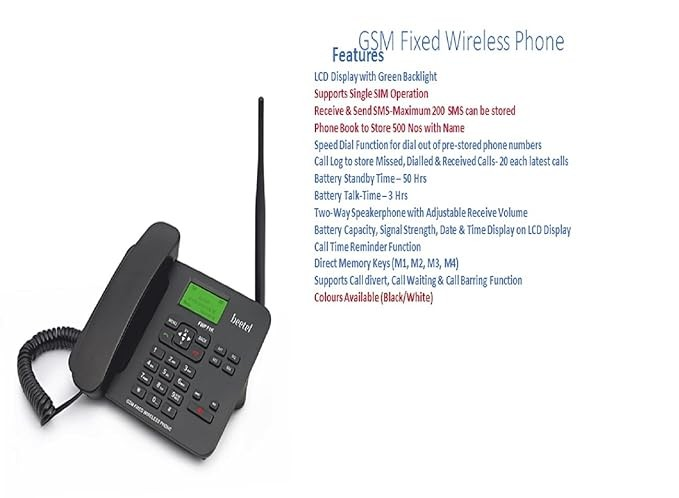 Beetel F1K , Beetel F1K GSM Fixed Wireless Phone  