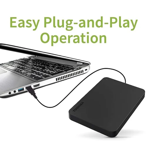 TOSHIBA, Toshiba Canvio Basics 1TB Portable External HDD - USB 3.2  