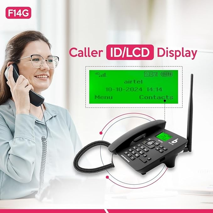 Beetel F1 4G , Beetel F1 4G Fixed Cordless Landline Phone  